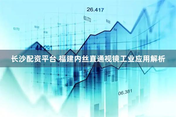 长沙配资平台 福建内丝直通视镜工业应用解析